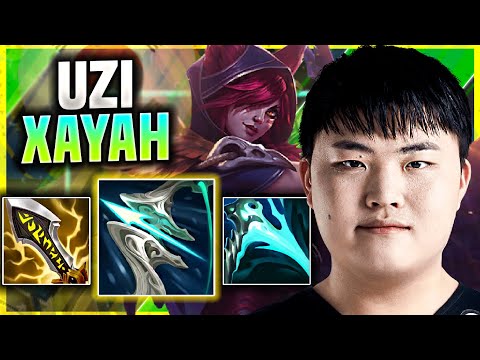 UZI IS SO GOOD WITH XAYAH! - Uzi Plays Xayah ADC vs Kai'sa! | Season 11