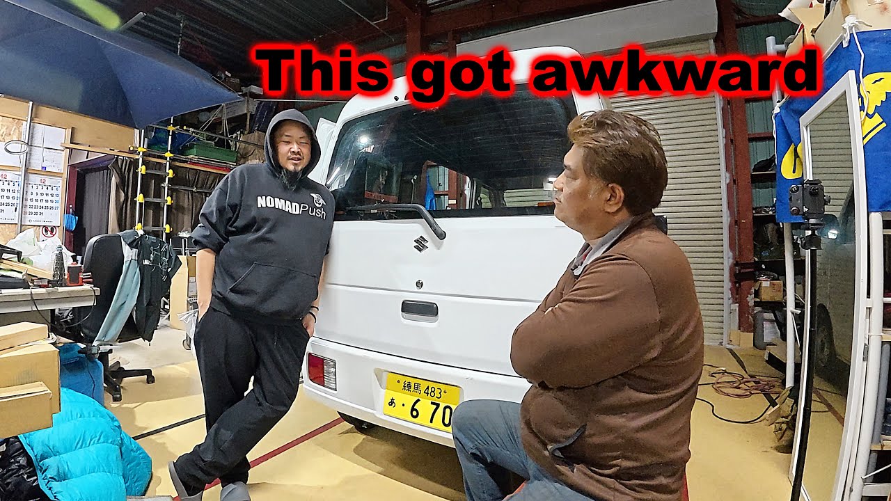 The van build is starting to affect our relationship