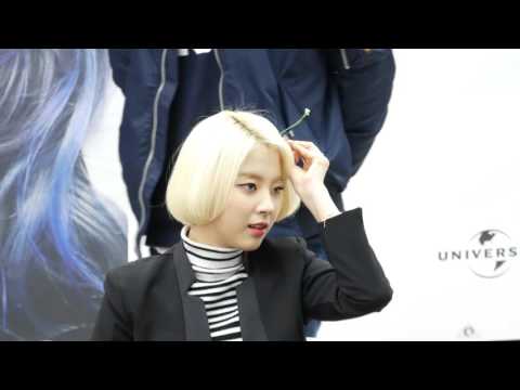 [4k] 160306 레이디스코드 팬사인회 머리 꽃꽂는 주니
