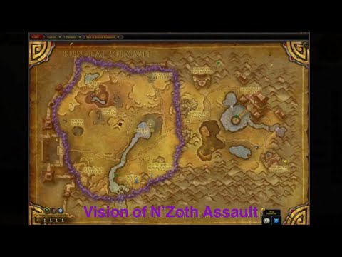 World of Warcraft Vision of N'Zoth 8.3 Vale of Eternal Blossoms Assault.