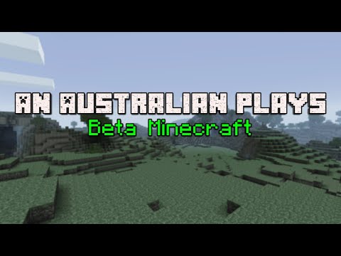 Insane Aussie Beta Minecraft live play!