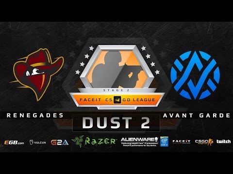 Renegades vs Avant Garde - Dust 2 (FACEIT League 2015 Stage 2 OCE)
