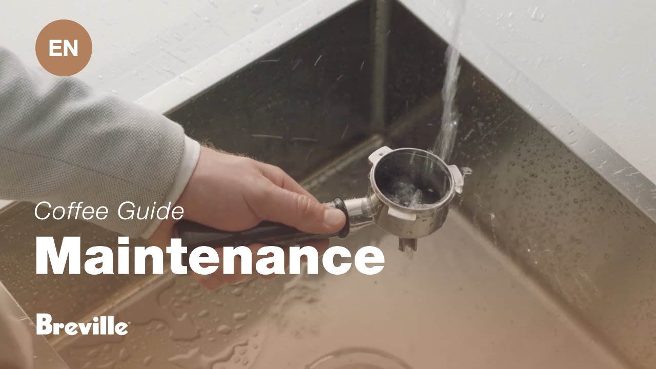 How to clean portafilter and filter basket
