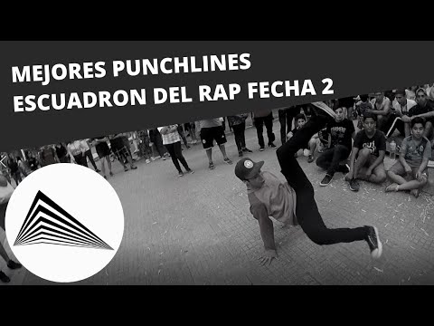 ESCUADRON DEL RAP FECHA 2 | MEJORES RIMAS