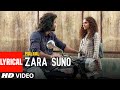 LYRICAL Zara Suno Malaal Sharmin Segal Meezaan Rutvik Talashilkar Aanandi Joshi Shail Hada