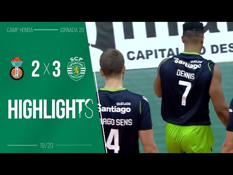 Voleibol | Resumo: Castêlo da Maia x Sporting CP