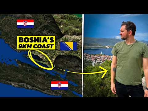 Wir waren an der winzigen Küste Bosniens (es ist so seltsam!)