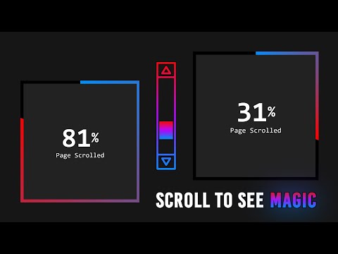 Full Page Scroll Progress Indicator With Css Javascript