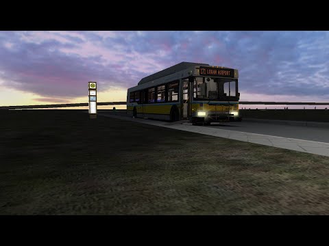 MBTA Route 171 Logan Airport NABI #2296 OMSI 2
