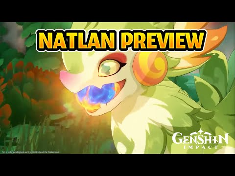 OFFICIAL VERSION 5.0 NATLAN PREVIEW! GENSHIN IMPACT