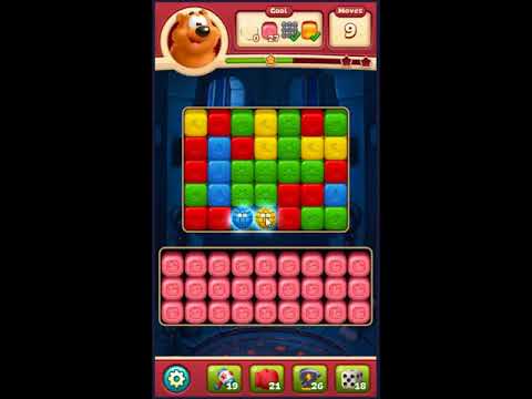 Toon Blast Level 1824 - NO BOOSTERS 🐻🐺🐱 | SKILLGAMING ✔️