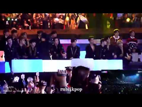 171201 MAMA in HK Artist react to BTS DNA (EXO, Taemin, NCT127, Day6, Wanna One)