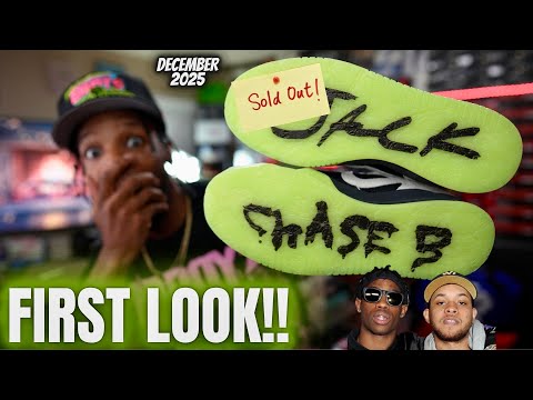 FIRST LOOK!! THE BIGGEST COLLAB LEFT OF 2025 JUMPMAN JACK T-REXX CHASE B!!