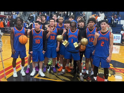 Bishop Gorman def. Coronado in Big City Showdown 🏀 #highschool #basketball 