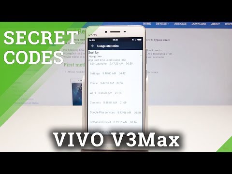 Secret Codes VIVO V3Max - Hidden Options / Advanced Settings