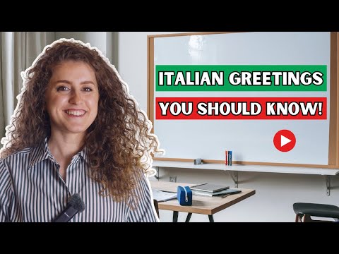 ITALIAN GREETINGS EVERYONE SHOULD KNOW