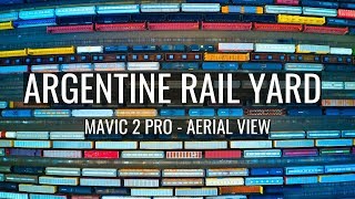 Argentine Rail Yard - Mavic 2 Pro Aerial View