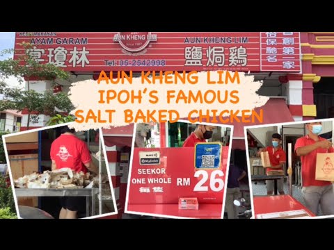 IPOH || FRANGO ASSADO COM SAL AUN KHENG LIM || 24 horas em Ipoh