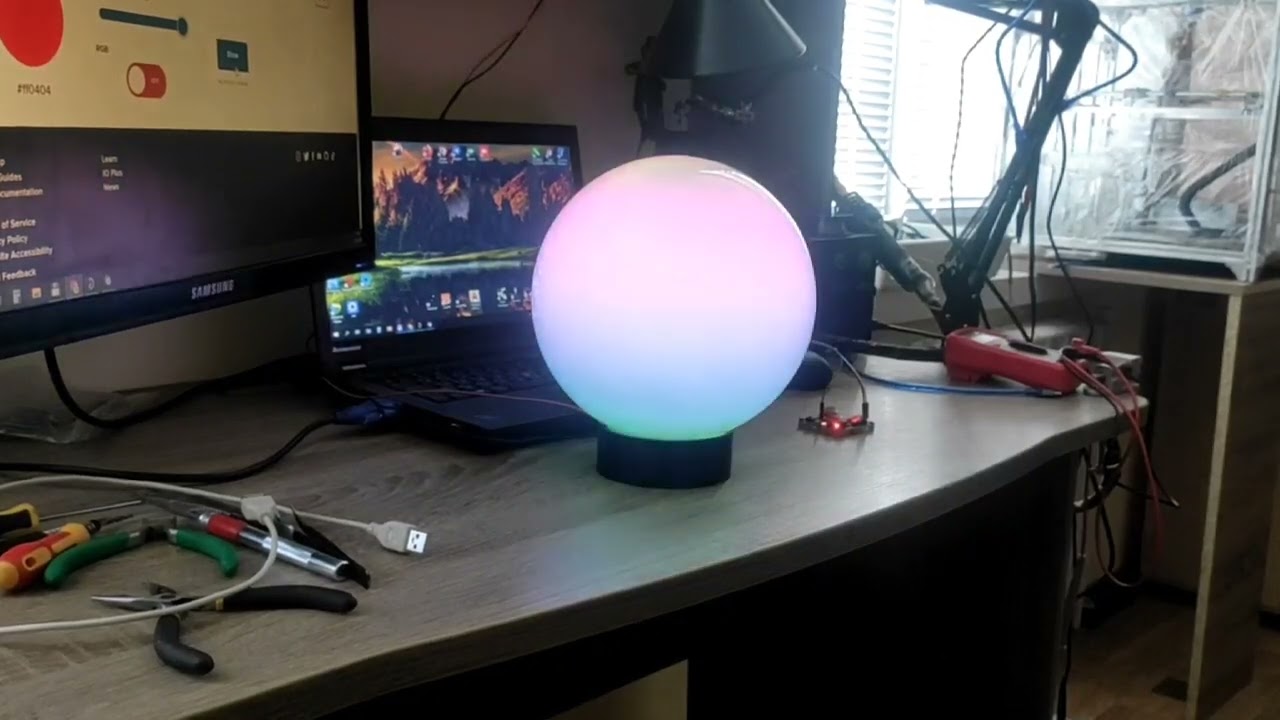 Led globe 2