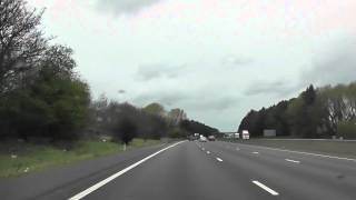preview picture of video 'Driving On The M6 Motorway From J12 Telford To J13 Penkridge, Staffordshire, England'