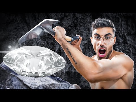 הראשון שמוציא את היהלום מהבטון זוכה בו!!! [**בשווי 6000 ₪**]