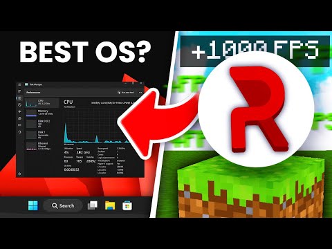 Trying ReviOS: Best Optimized Windows for Minecraft FPS Boost?