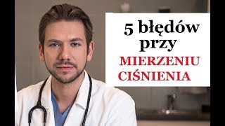 5 błędów przy mierzeniu ciśnienia #mierzenieciśnienia #ciśnienie