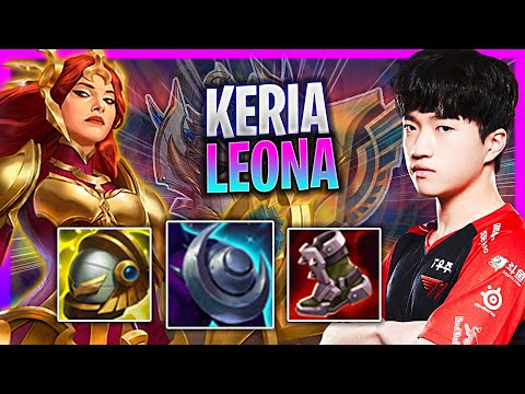 LEARN HOW TO PLAY LEONA SUPPORT LIKE A PRO! | T1 Keria Plays Leona Support vs Thresh!  Season 2023