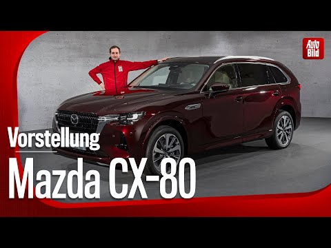 Mazda CX-80 (2024) | Neues Nobel-SUV mit bis zu sieben Sitzen | Vorstellung mit Sebastian Friemel