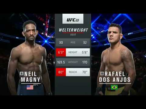 Neil Magny vs Rafael Dos Anjos full fight