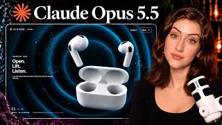 Claude Opus 5.5 ile Ödüllü Web Sitesi Yaptım! Video Değil, 3D Model!