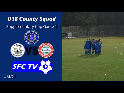 U18s Shoreham V Worthing - Match Highlights (4/4/21) - Supplementary Cup Game 1
