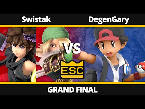ESC 20 Grand Final - Swistak (Pit, Sheik) Vs. DegenGary (Pokémon Trainer) - SSBU Local Tournament