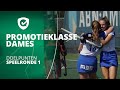 Promotieklasse Dames - 2022/2023 - Doelpunten Speelronde 1