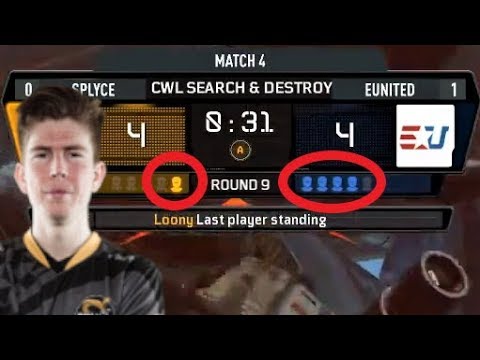Loony's CRAZY 1v4 Clutch (Top Comp BO4 Moments)