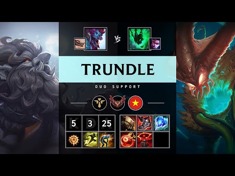 Trundle Support vs Thresh - VN Grandmaster Patch 25.14