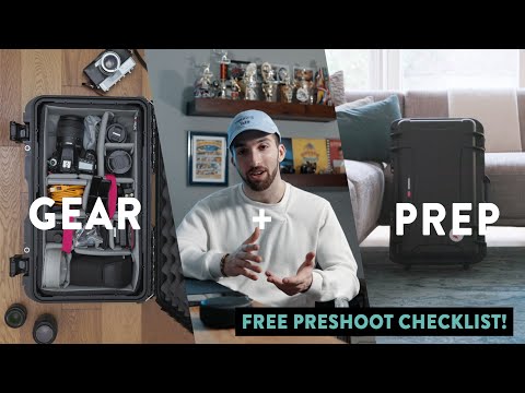 How I Get Ready For PHOTOSHOOTS (+ Packing my CAMERA CASE Feat. NANUK 935)