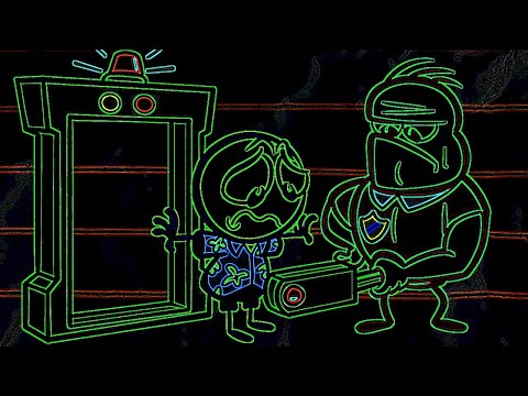 Eye Care NEW Cartoon "Receding Airline - Pencilmation"