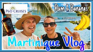 Martinique vlog P&O Arvia cruise, Rum & Bananas shore experience, Carnival, 6th Street Diner, Zenith