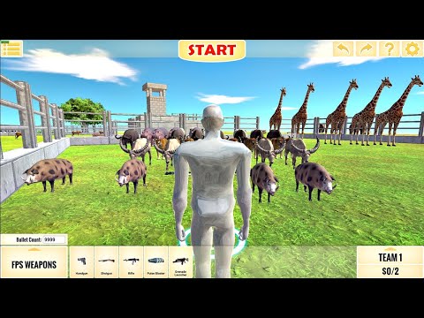 FPS Avatar VS 150 Killer Animals - Animal Revolt Battle Simulator