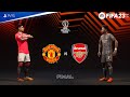 FIFA 23 - Manchester United vs Arsenal - UEFA Europa League Final | PS5™ Gameplay [4K60]