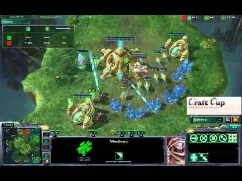 SjoW (T) VS mouzMaNa (P) G2 [CraftCup] Starcraft 2