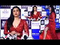 Manara Chopra Stuns In Sexy Red Thigh High Slit Bodycon Dress B Panics