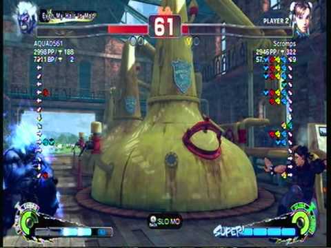 Scromps (Chun Li) vs AQUA0561 (Oni)