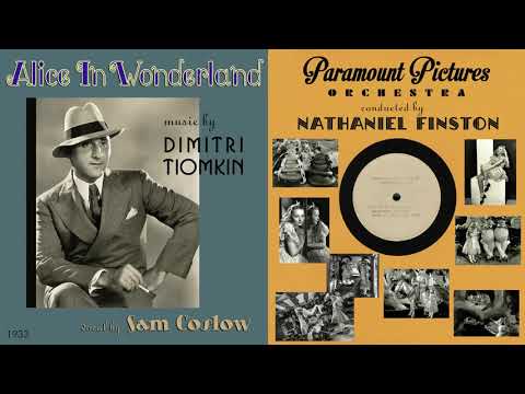 1933, Alice in Wonderland, Dimitri Tiomkin, Nathaniel Finston Orch. Sam Coslow vocal, HD 78rpm