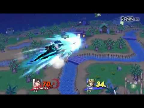 Laf. Sm4sh @ SnB 13 - Kajun (Bayonetta) vs. Chian (Link)