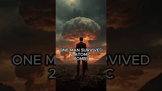 The Only Person To Survive TWO ATOMIC BOMBS 💥 #historyshorts #atomicbomb #realstory #hiroshima