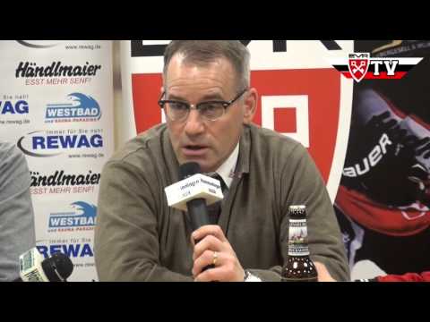 EVR TV: Pressekonferenz EV Regensburg - Selber Wölfe