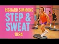 Richard Simmons Step Sweat 1994 VHS