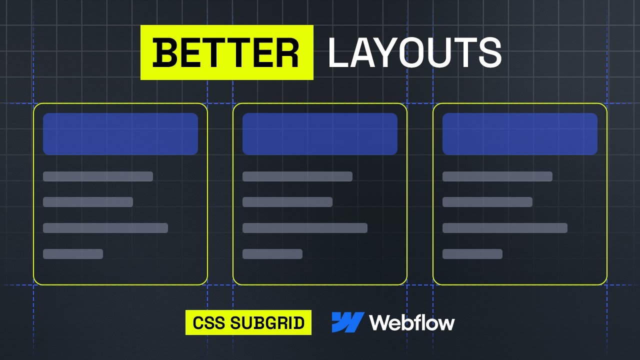 CSS Subgrid Explained: Simplify Complex Layouts in 4 Steps